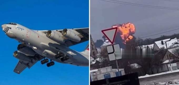 На борту разбившегося Ил-76 в Белгородской области находились 63 человека, сообщают СМИ